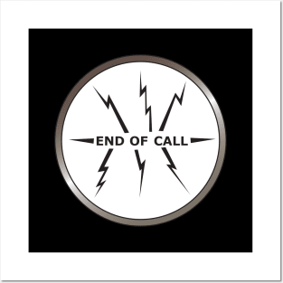 Videophone 'End Call' screen from 'Thunderbirds' Posters and Art